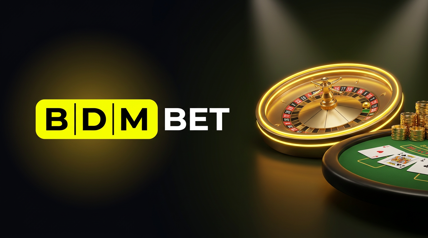 Table de casino en direct BDMBet : roulette, cartes et jetons